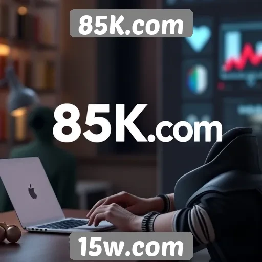 Análise da popularidade do site 85K.com