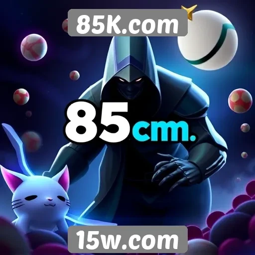 A variedade de jogos disponíveis no 85K.com